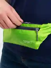 Салатовый сумка на пояс, унисекс, сумка для спортта