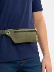 Зеленый сумка на пояс, унисекс, сумка для спортта