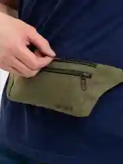 Зеленый сумка на пояс, унисекс, сумка для спортта
