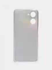 Пурпурный силиконовый чехол на Realme 10 4G / Реалми 10 4G прозрачный, с рисунком, защита камеры