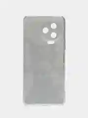 Серый чехол на Infinix Note 12 Pro 4G/Note 12 2023 / Инфиникс Нот 12 2023 прозрачный, с рисунком