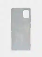 Медный силиконовый чехол на Samsung Galaxy A51 / Самсунг А51 прозрачный с рисунком, защита камеры