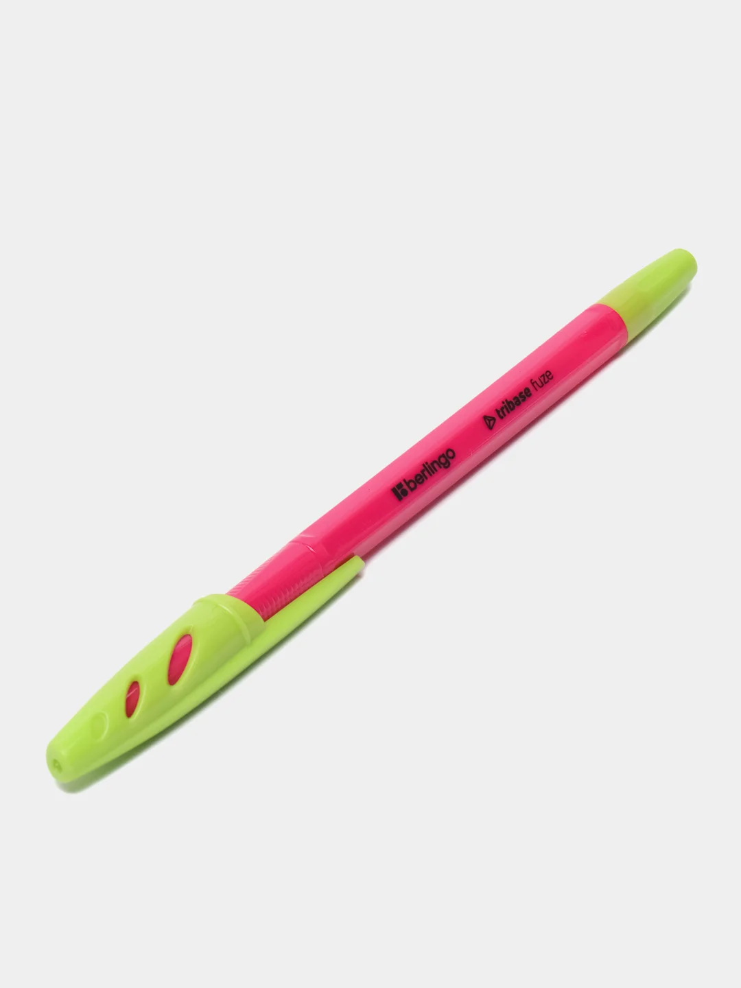 Фуксия ручка шариковая "Tribase Fuze", синяя, 0,7 м
