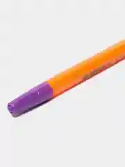 Оранжевый ручка шариковая "Tribase Fuze", синяя, 0,7 м