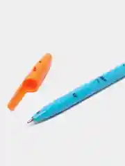 Голубой ручка шариковая "Tribase Fuze", синяя, 0,7 м