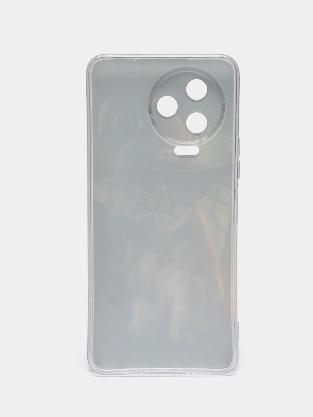 Медный чехол на Infinix Note 12 Pro 4G/Note 12 2023 / Инфиникс Нот 12 2023 прозрачный, с рисунком