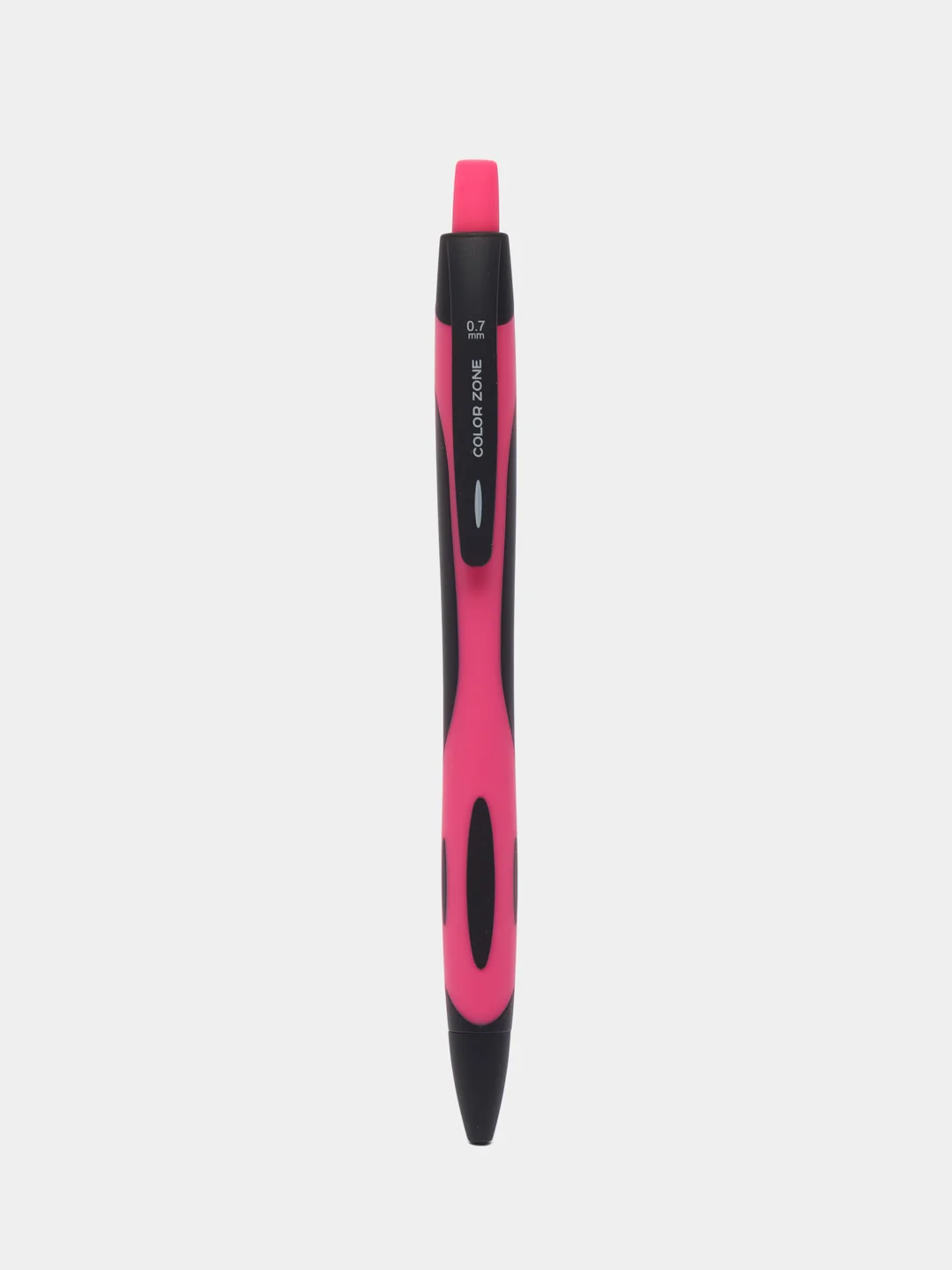 Фуксия ручка шариковая автоматическая "Color Zone", синяя, 0,7 мм