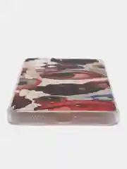 Кремовый чехол на Samsung Galaxy A53 5G / Галакси А53 5G прозрачный, с рисунком, защита камеры