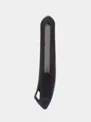 Черный нож канцелярский 18 мм "Razzor 100", push-lock