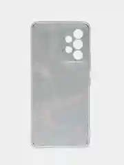 Коричневый чехол на Samsung Galaxy A53 5G / Галакси А53 5G прозрачный, с рисунком, защита камеры