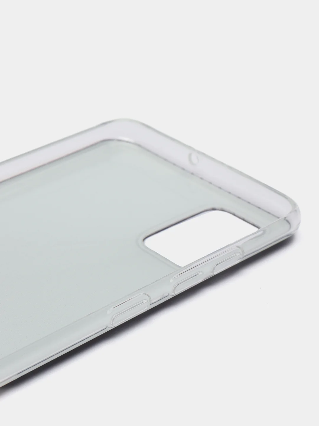 Слоновая кость силиконовый чехол на Samsung Galaxy A51 / Самсунг А51 прозрачный с рисунком, защита камеры
