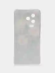 Кораллово-розовый чехол на Infinix Note 12 Pro 4G/Note 12 2023 / Инфиникс Нот 12 2023 прозрачный, с рисунком