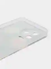 Кораллово-розовый чехол на Infinix Note 12 Pro 4G/Note 12 2023 / Инфиникс Нот 12 2023 прозрачный, с рисунком