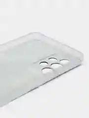 Песочный хаки чехол на Samsung Galaxy A53 5G / Галакси А53 5G прозрачный, с рисунком, защита камеры