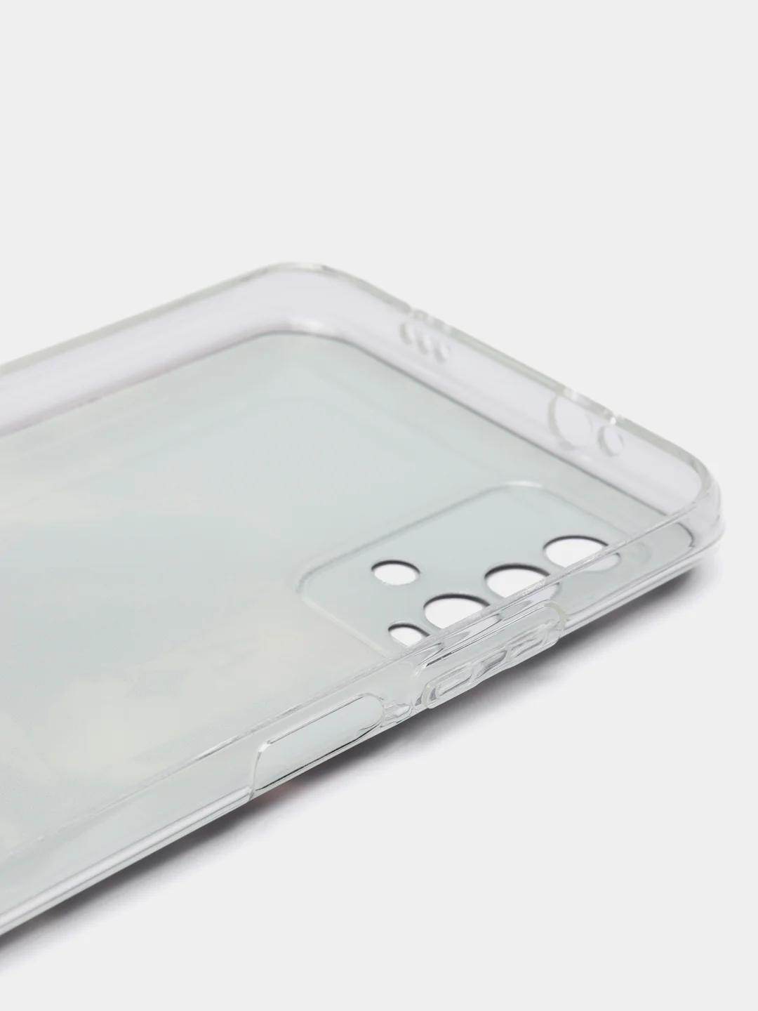 Песочный хаки силиконовый чехол на Xiaomi Redmi 9T / Редми 9Т прозрачный, с рисунком, защита камеры
