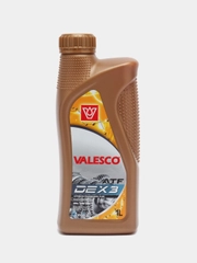 Масло VALESCO ATF Dexron III трансмиссионное, 1 л, ПЭ