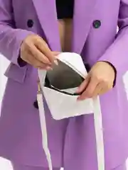Белый сумка женская через плечо