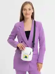 Белый сумка женская, через плечо