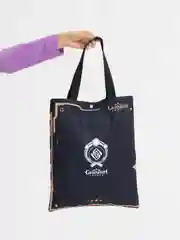Лесной зеленый шоппер-сумка "Genshin Impact"