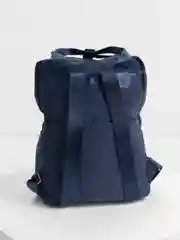 Синий школьный рюкзак с ручками, ранец, портфель