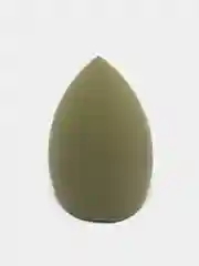 Зелёный хаки спонж в виде срезанной капли, 4 x 6 см