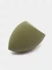 Зелёный хаки спонж в виде срезанной капли, 4 x 6 см