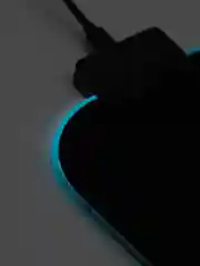 Коврик компьютерный игровой для мыши с подсветкой (RGB), 800x300х3 мм, Sonnen, 513614