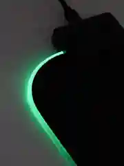 Коврик компьютерный игровой для мыши с подсветкой (RGB), 800x300х3 мм, Sonnen, 513614