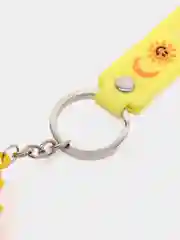 Фиолетовый брелок для ключей/на сумку, силиконовый