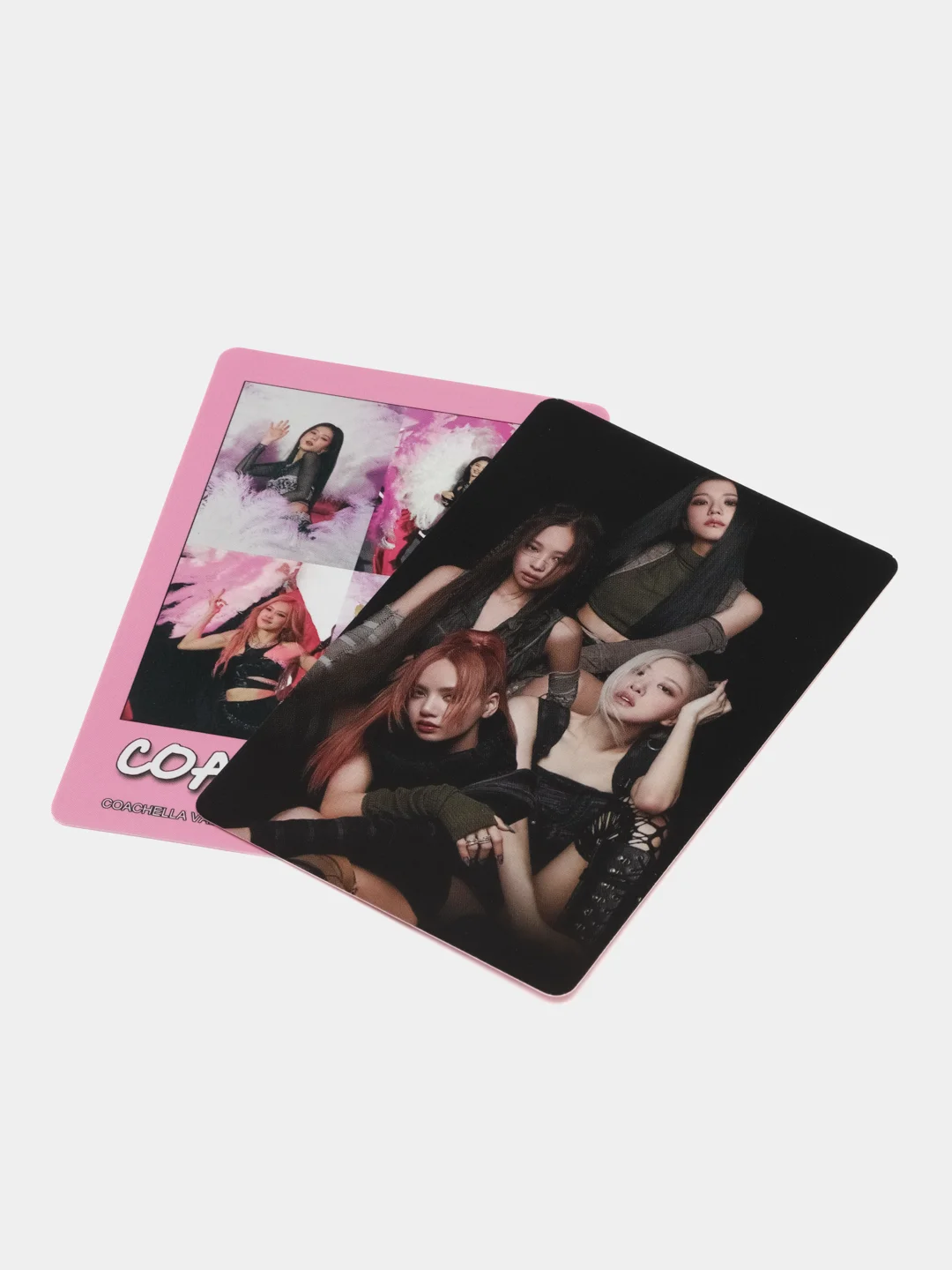 Вишнёвый карточки BLACKPINK, PINK VENOM, Shut down, Coachella, ready for love, 55 шт