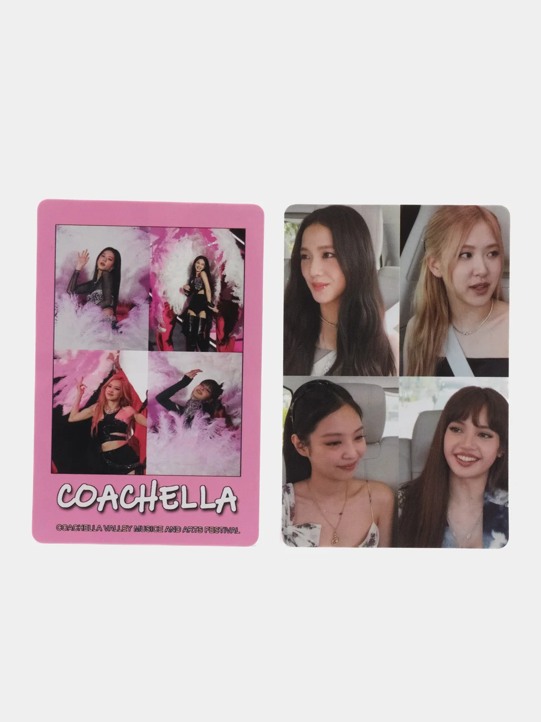 Вишнёвый карточки BLACKPINK, PINK VENOM, Shut down, Coachella, ready for love, 55 шт