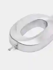 Серебряный свечи для торта "Цифры"