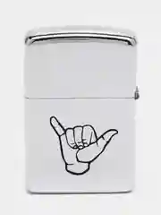 Серебряный зажигалка бензиновая в стиле Zippo, с лазерной гравировкой, ЧВК Вагнер, джамбо