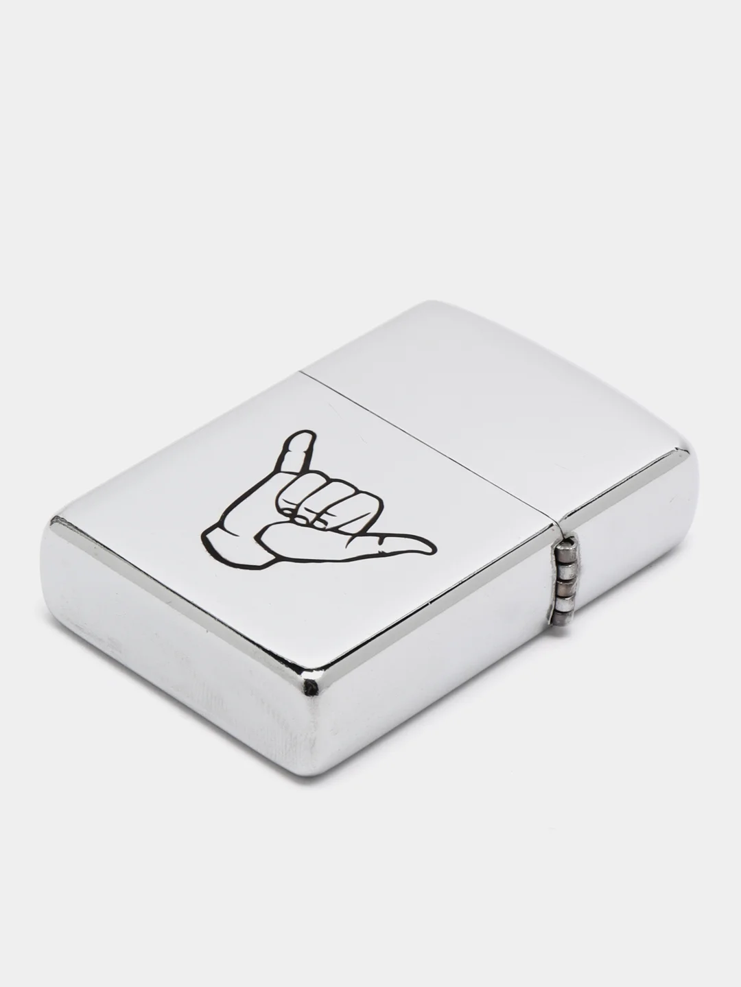 Серебряный зажигалка бензиновая в стиле Zippo, с лазерной гравировкой, ЧВК Вагнер, джамбо