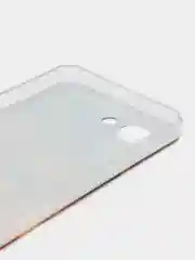 Индиго силиконовый чехол на Realme C30 / Реалми С30 прозрачный, с рисунком, защита камеры