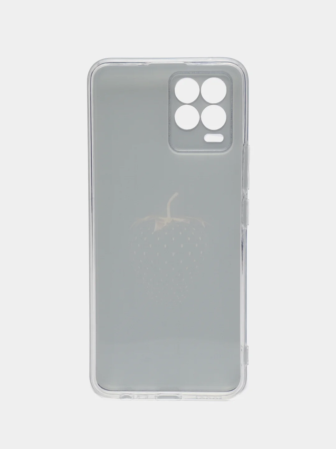 Разноцветный силиконовый чехол на Oppo Realme 8/8 Pro / Оппо Реалми 8/8 Про прозрачный, с рисунком