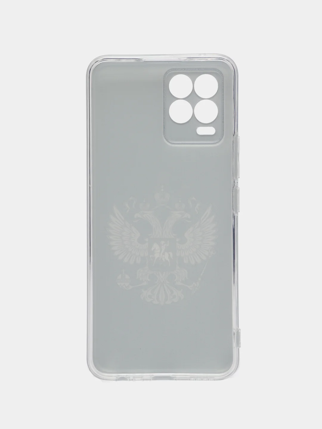 Приглушённый хаки силиконовый чехол на Oppo Realme 8/8 Pro / Оппо Реалми 8/8 Про прозрачный, с рисунком