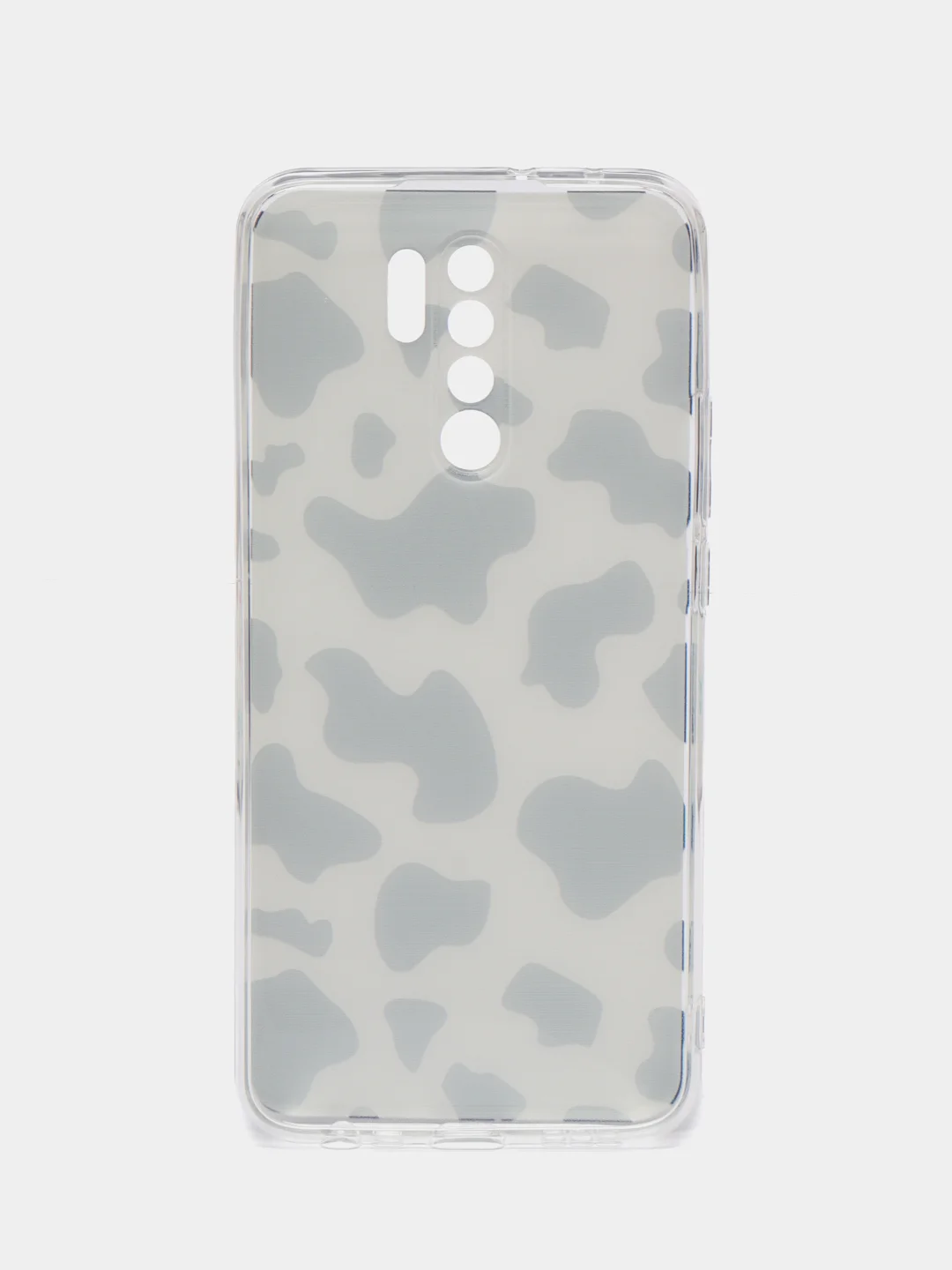 Золотистый хаки силиконовый чехол на Xiaomi Redmi 9 / Сяоми Редми 9 прозрачный, с рисунком, защита камеры