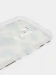 Золотистый хаки силиконовый чехол на Xiaomi Redmi 9 / Сяоми Редми 9 прозрачный, с рисунком, защита камеры