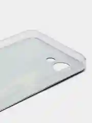 Оливковый силиконовый чехол на Realme C30 / Реалми С30 прозрачный, с рисунком, защита камеры
