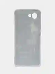 Оливковый силиконовый чехол на Realme C30 / Реалми С30 прозрачный, с рисунком, защита камеры