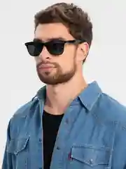 Черный мужские солнцезащитные очки