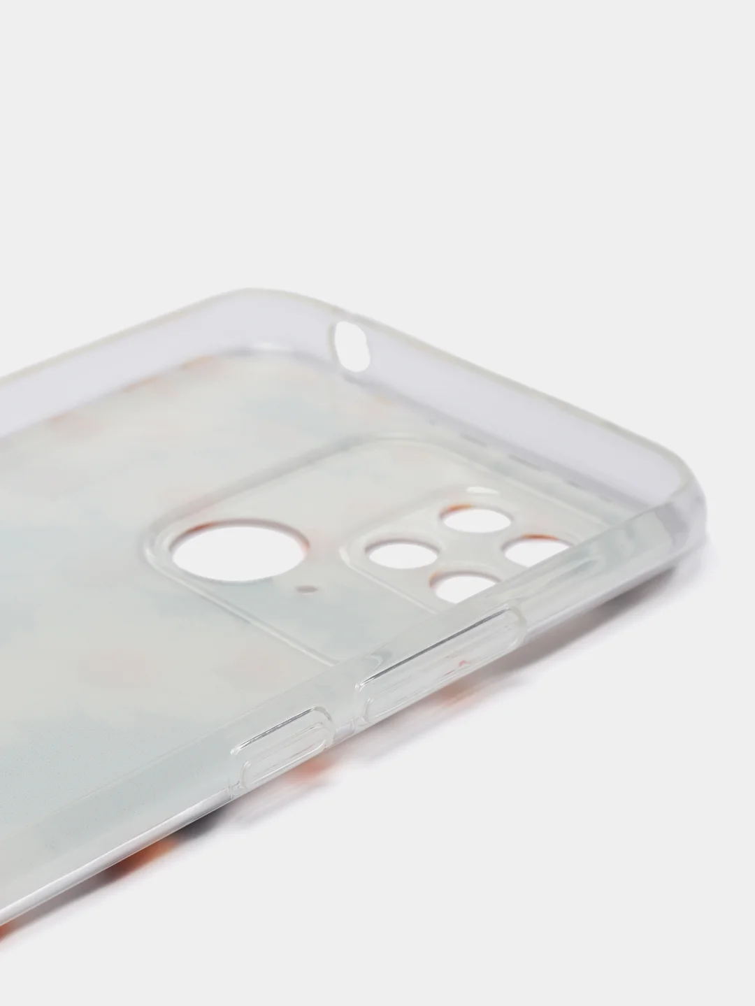 Золотой чехол на Xiaomi Redmi 10C / Сяоми Редми 10С прозрачный, с рисунком, защита камеры