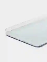 Синий меланж силиконовый чехол на Samsung Galaxy A31 / Самсунг А31 прозрачный с рисунком, защита камеры