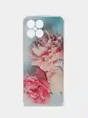Конфетный силиконовый чехол на Honor X8 / Хонор Х8 прозрачный, с рисунком, защита камеры