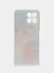 Конфетный силиконовый чехол на Honor X8 / Хонор Х8 прозрачный, с рисунком, защита камеры