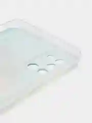 Конфетный силиконовый чехол на Samsung Galaxy A31 / Самсунг А31 прозрачный с рисунком, защита камеры