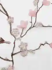 Сетка с вышивкой праздничная