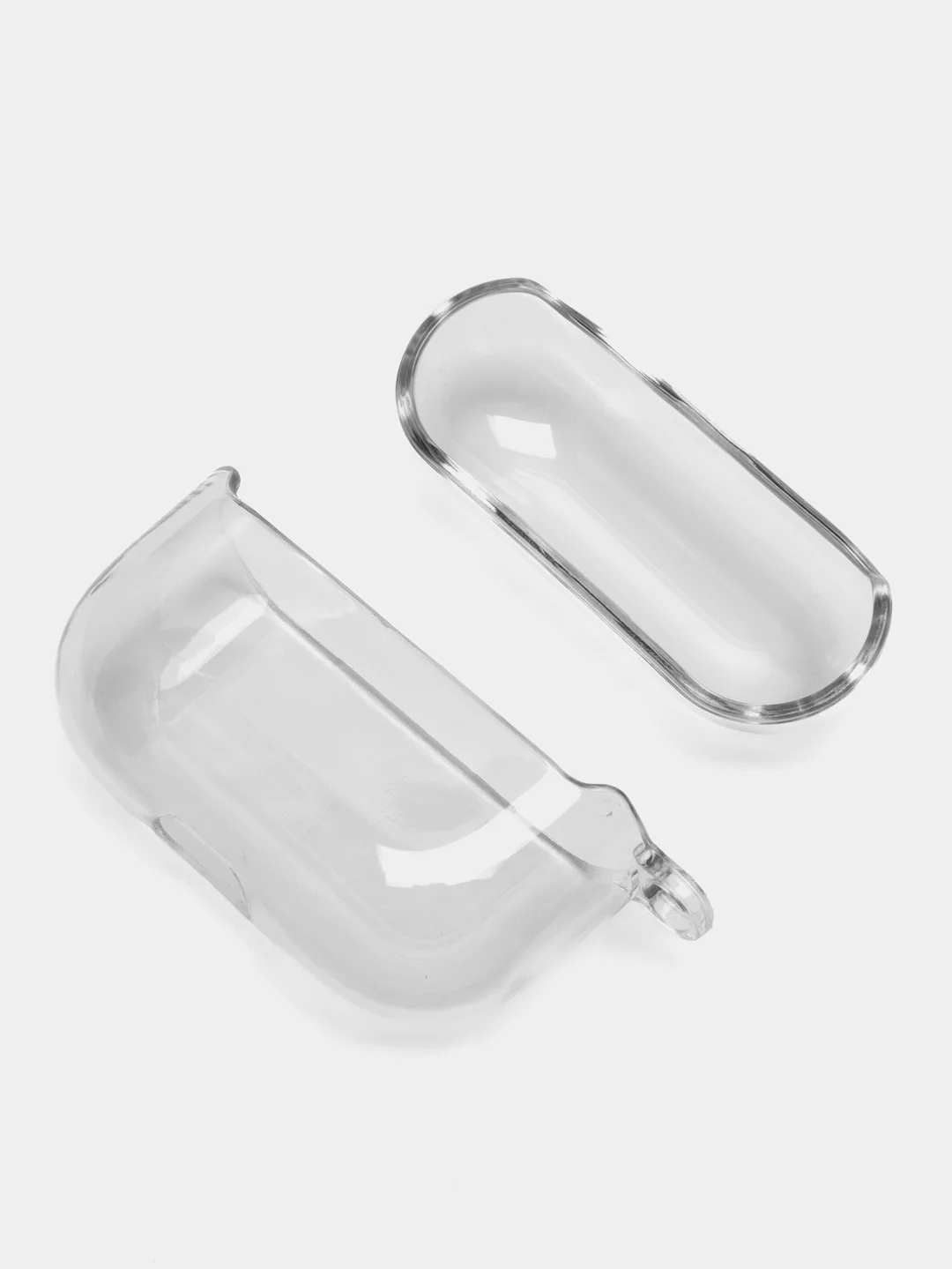 Прозрачный чехол для наушников AirPods Pro, силиконовый, прозрачный