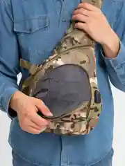 Зелёный хаки сумка мужская, походная, для активного отдыха